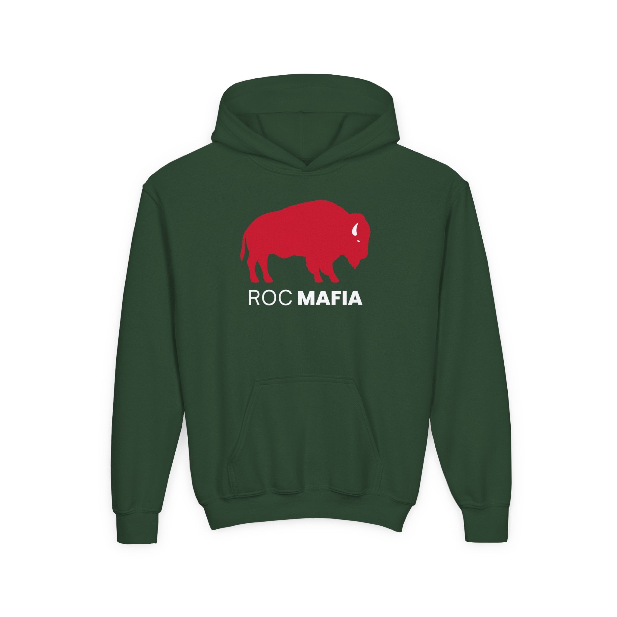 ROC MAFIA Youth Hoodie — Rochester/Buffalo Kids Spirit Sweatshirt