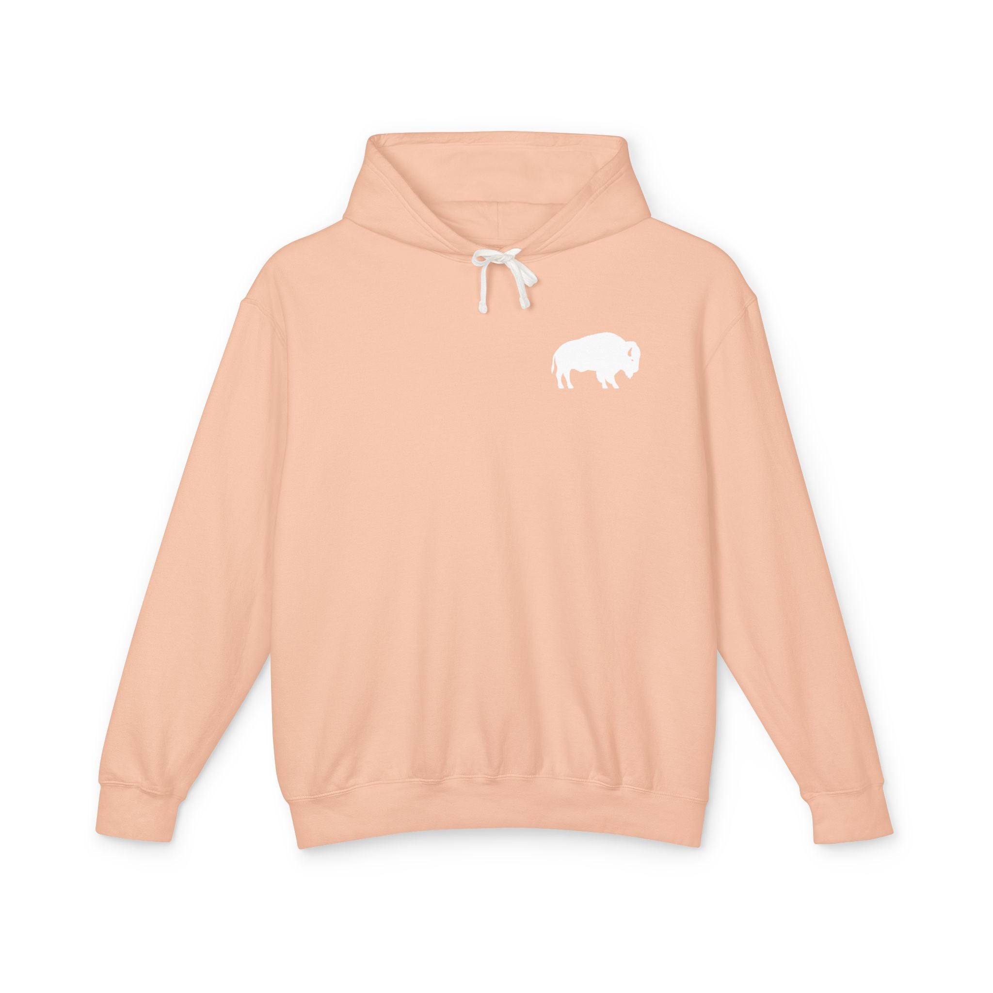 ROC MAFIA Buffalo Hoodie — Lightweight Chest-Logo Sweatshirt