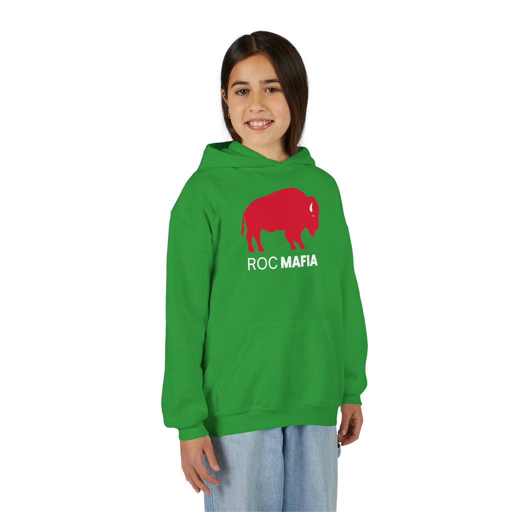 ROC MAFIA Youth Hoodie — Rochester/Buffalo Kids Spirit Sweatshirt