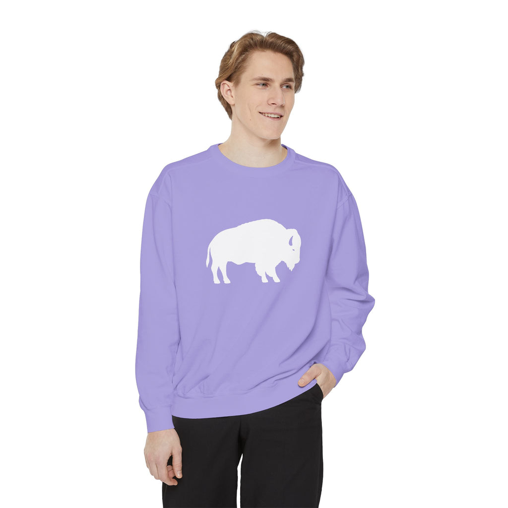 White Buffalo ROC Mafia Crewneck Sweatshirt — Comfort Colors Garment-Dyed