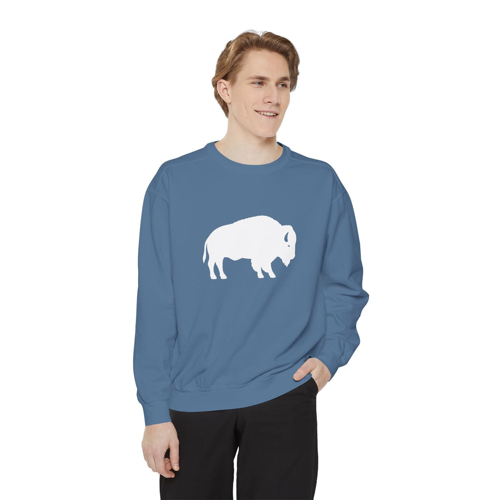 White Buffalo ROC Mafia Crewneck Sweatshirt — Comfort Colors Garment-Dyed