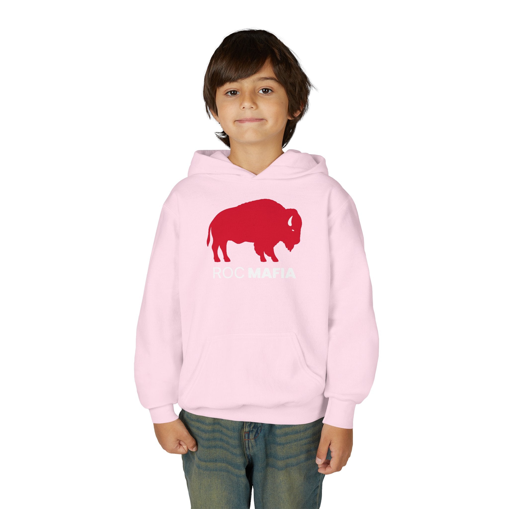 ROC MAFIA Youth Hoodie — Rochester/Buffalo Kids Spirit Sweatshirt