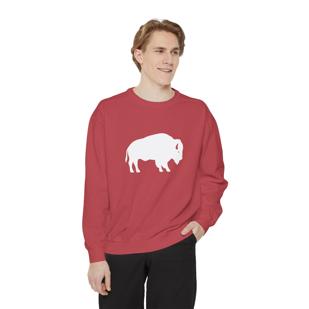 White Buffalo ROC Mafia Crewneck Sweatshirt — Comfort Colors Garment-Dyed