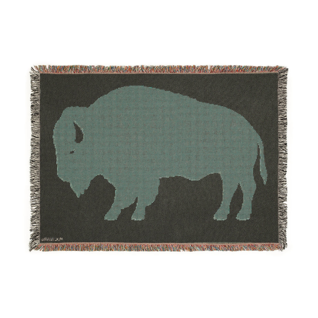 Buffalo - Rustic Bison Throw for Cabin, Living Room, and Outdoors