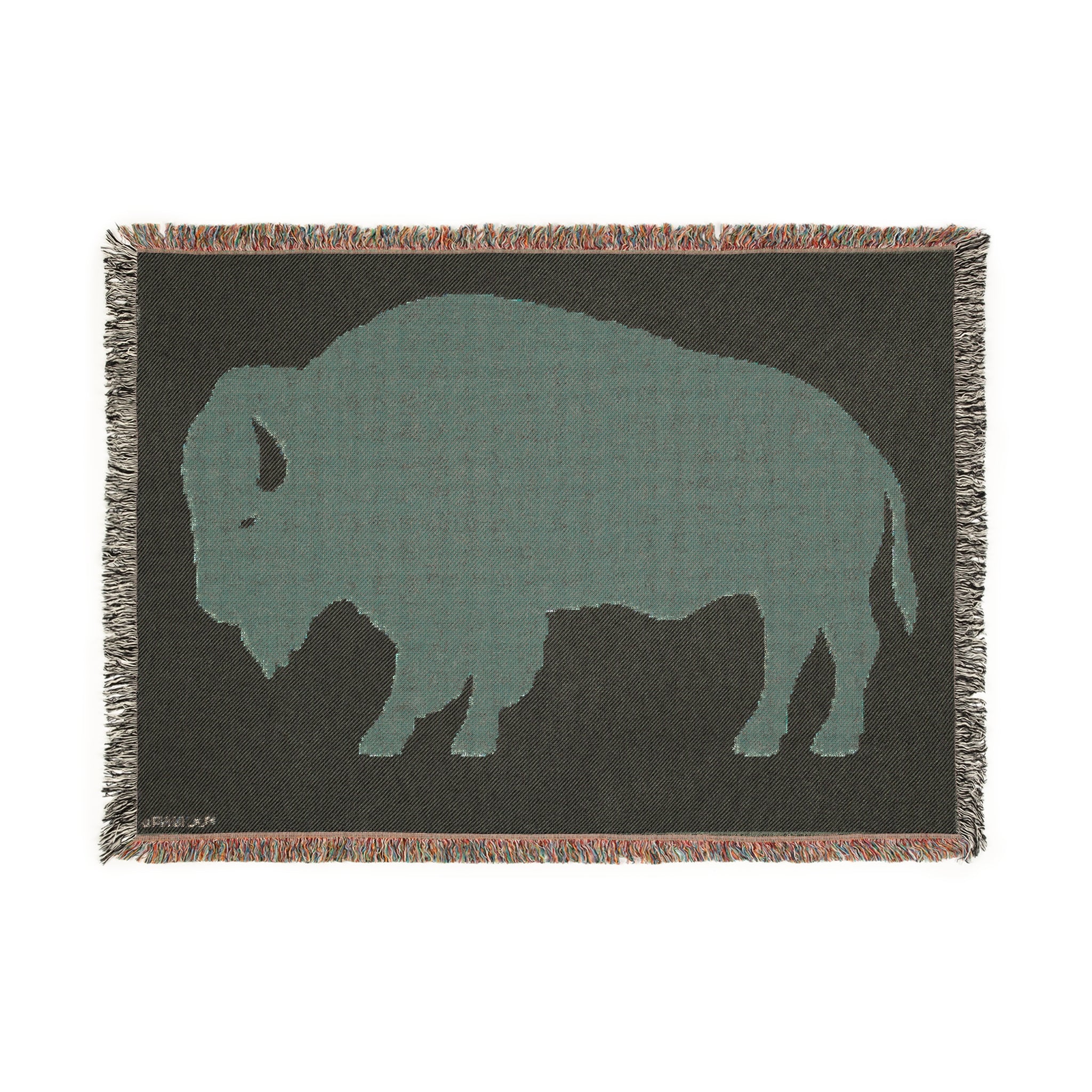 Buffalo - Rustic Bison Throw for Cabin, Living Room, and Outdoors