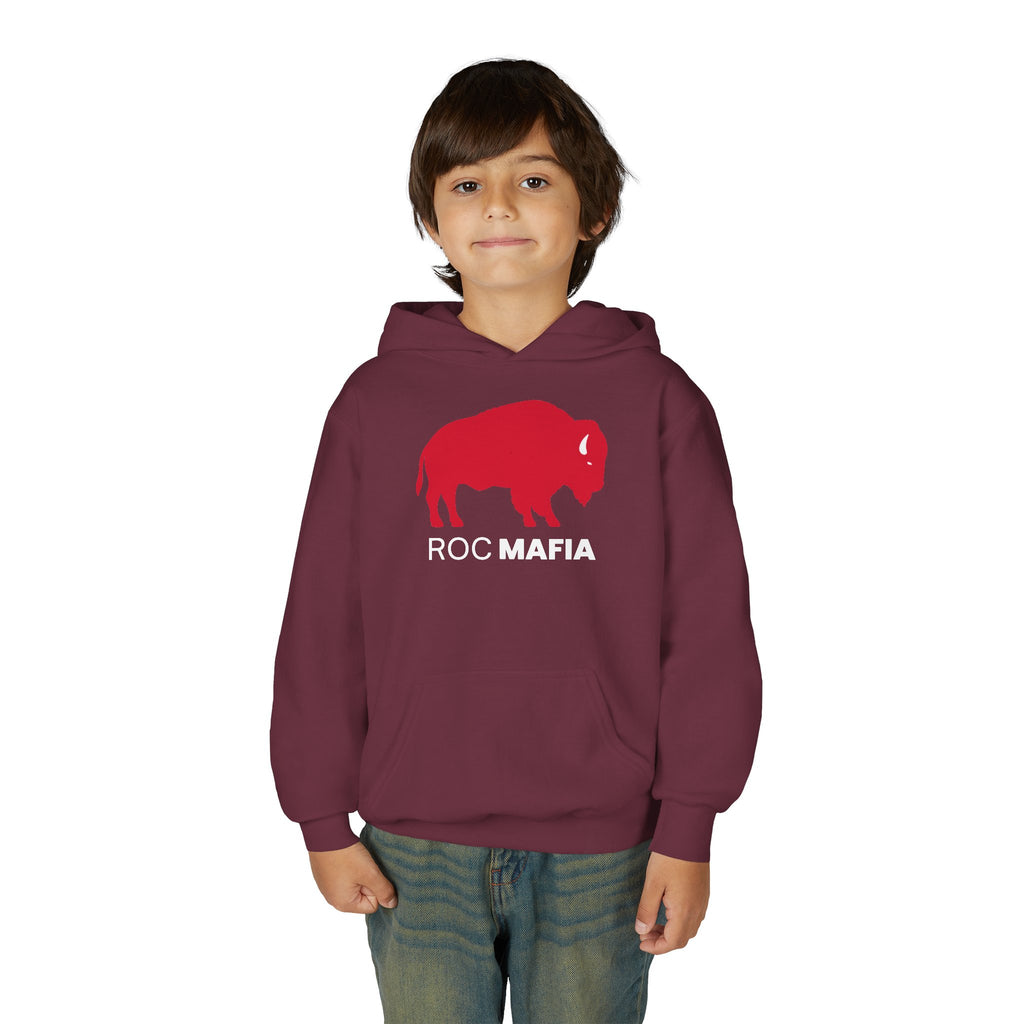 ROC MAFIA Youth Hoodie — Rochester/Buffalo Kids Spirit Sweatshirt