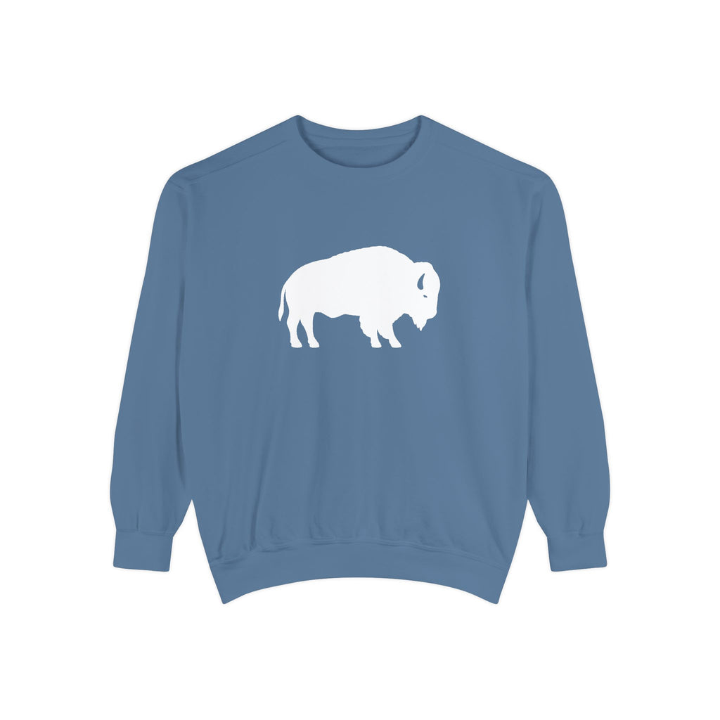 White Buffalo ROC Mafia Crewneck Sweatshirt — Comfort Colors Garment-Dyed