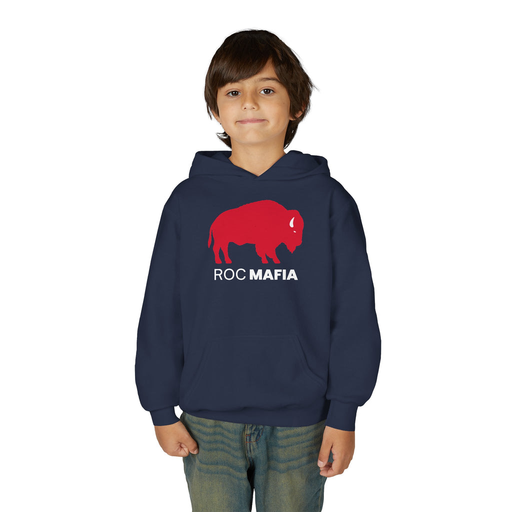 ROC MAFIA Youth Hoodie — Rochester/Buffalo Kids Spirit Sweatshirt