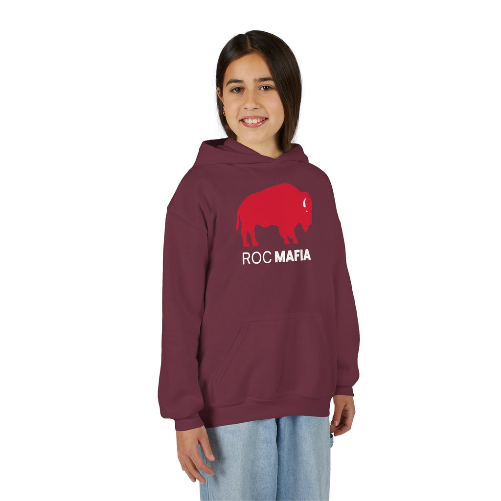 ROC MAFIA Youth Hoodie — Rochester/Buffalo Kids Spirit Sweatshirt