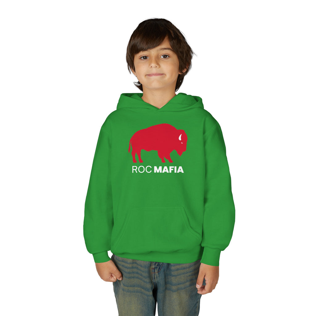 ROC MAFIA Youth Hoodie — Rochester/Buffalo Kids Spirit Sweatshirt