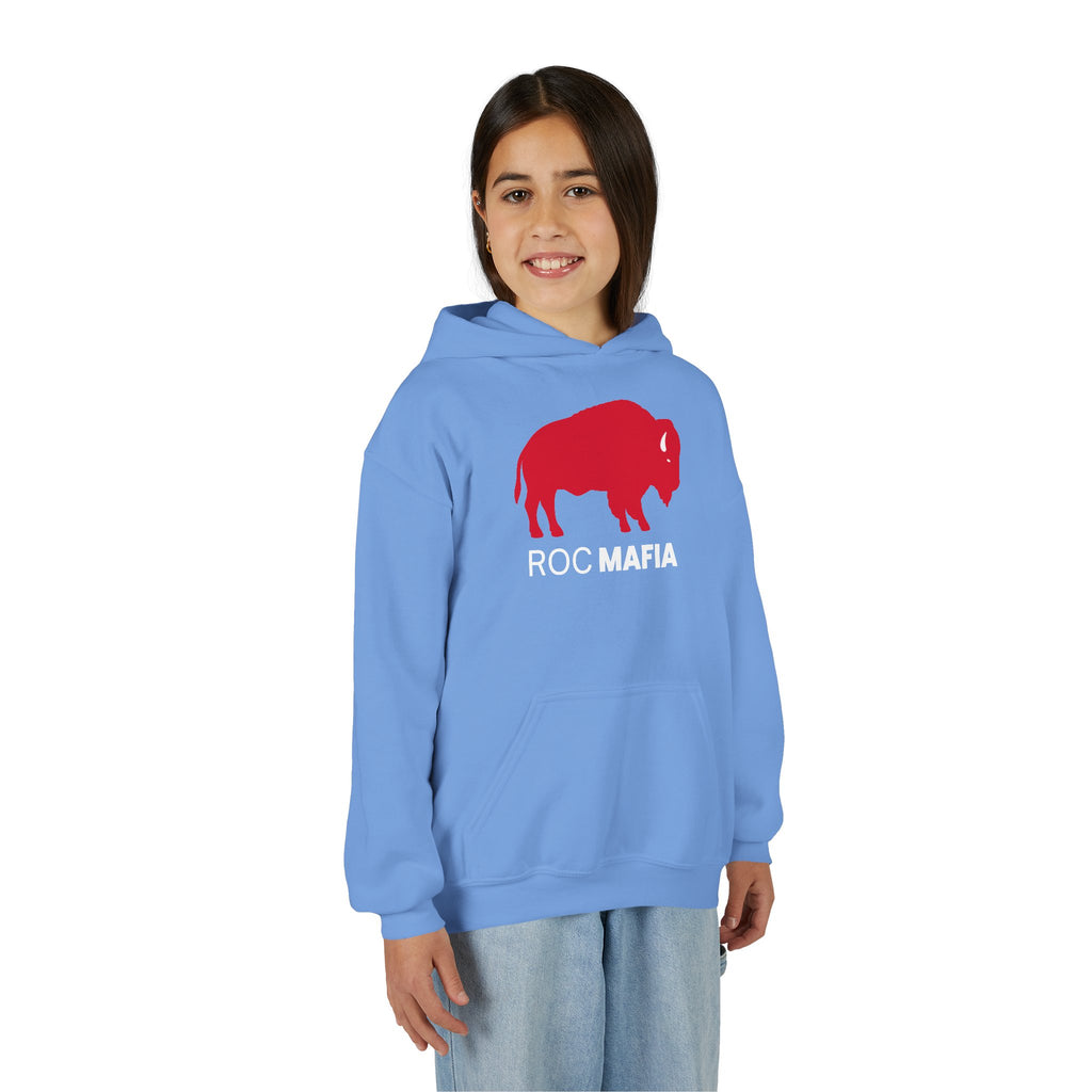 ROC MAFIA Youth Hoodie — Rochester/Buffalo Kids Spirit Sweatshirt