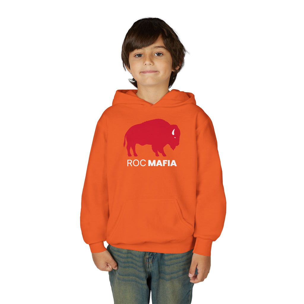 ROC MAFIA Youth Hoodie — Rochester/Buffalo Kids Spirit Sweatshirt