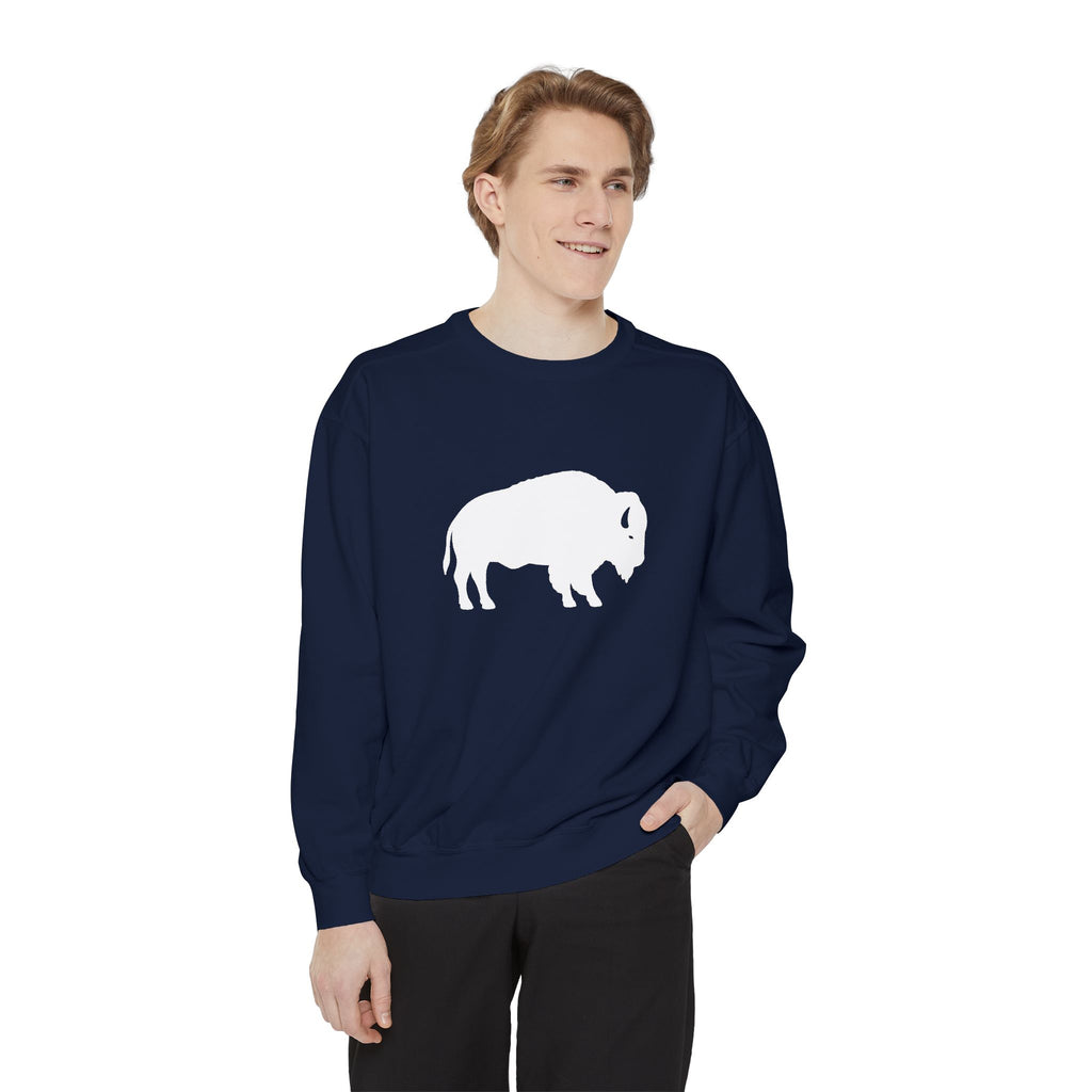 White Buffalo ROC Mafia Crewneck Sweatshirt — Comfort Colors Garment-Dyed