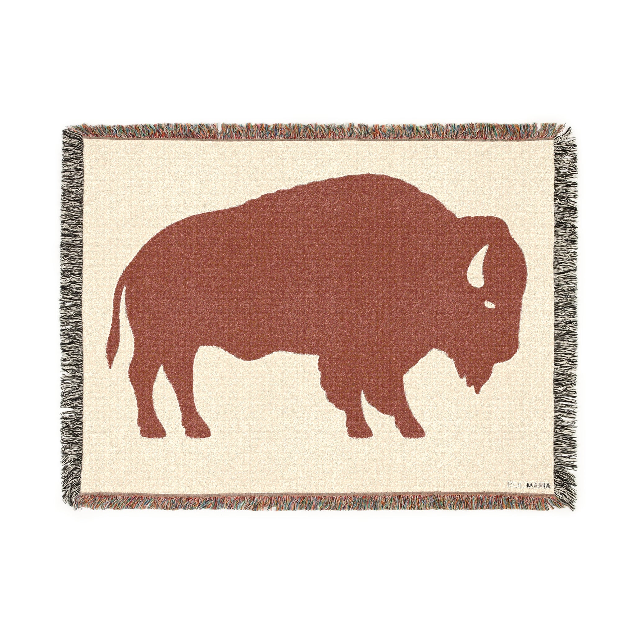 Buffalo - Rustic Bison Throw for Cabin, Living Room, and Outdoors