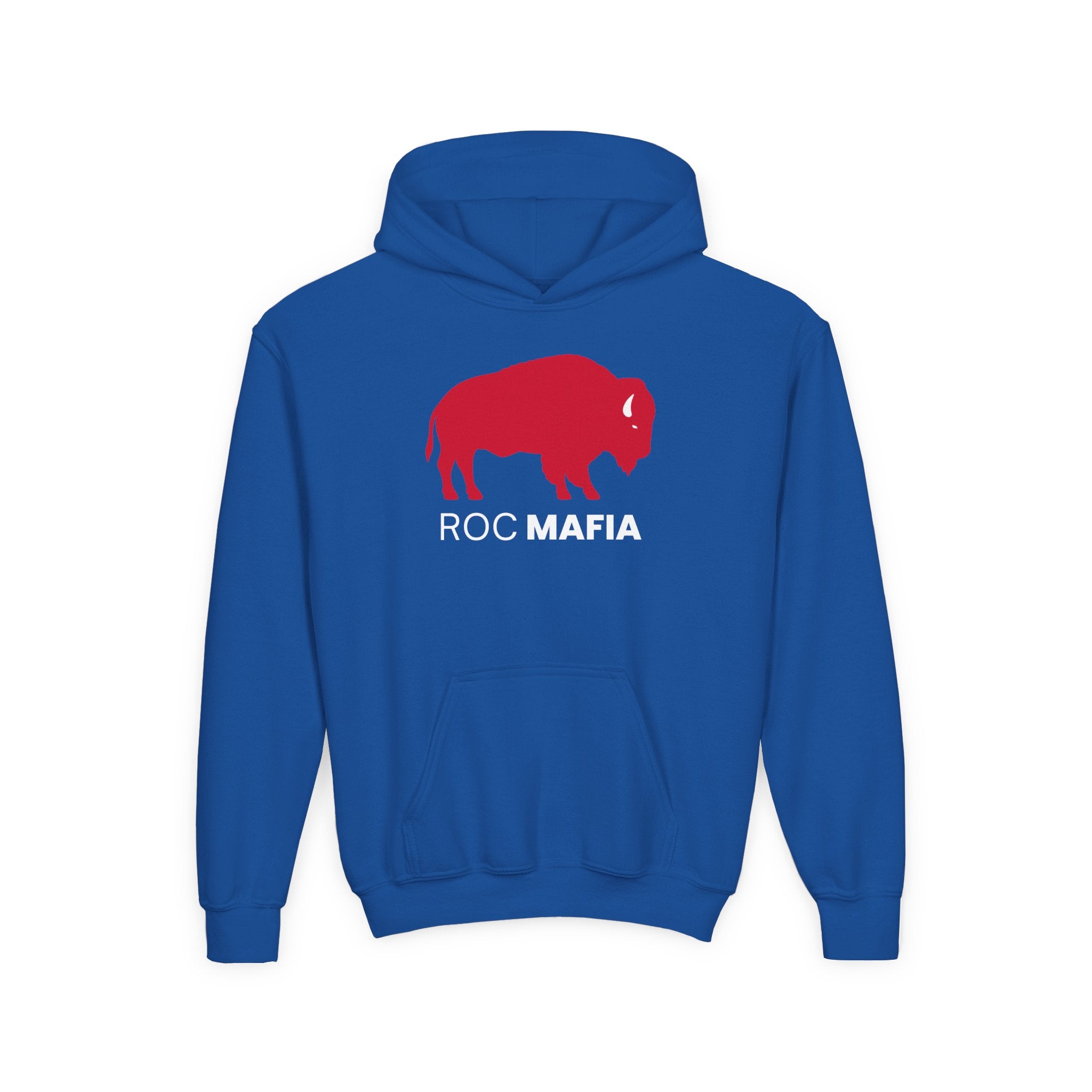 ROC MAFIA Youth Hoodie — Rochester/Buffalo Kids Spirit Sweatshirt