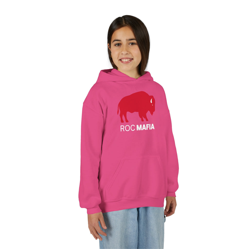 ROC MAFIA Youth Hoodie — Rochester/Buffalo Kids Spirit Sweatshirt