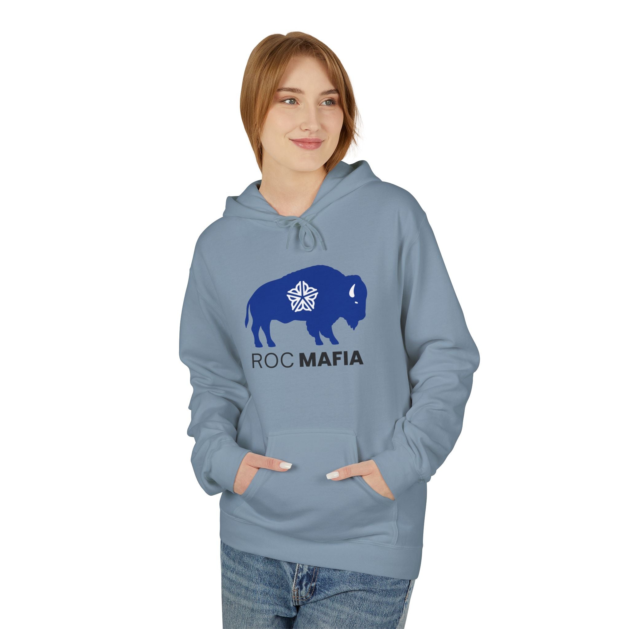 ROC MAFIA Blue Buffalo Hoodie
