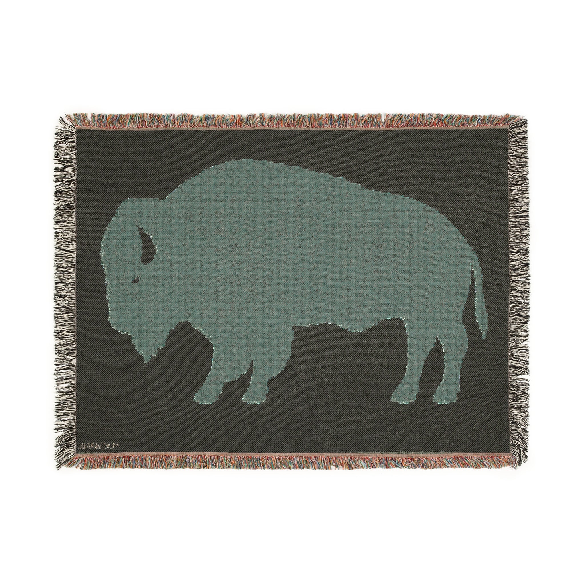 Buffalo - Rustic Bison Throw for Cabin, Living Room, and Outdoors