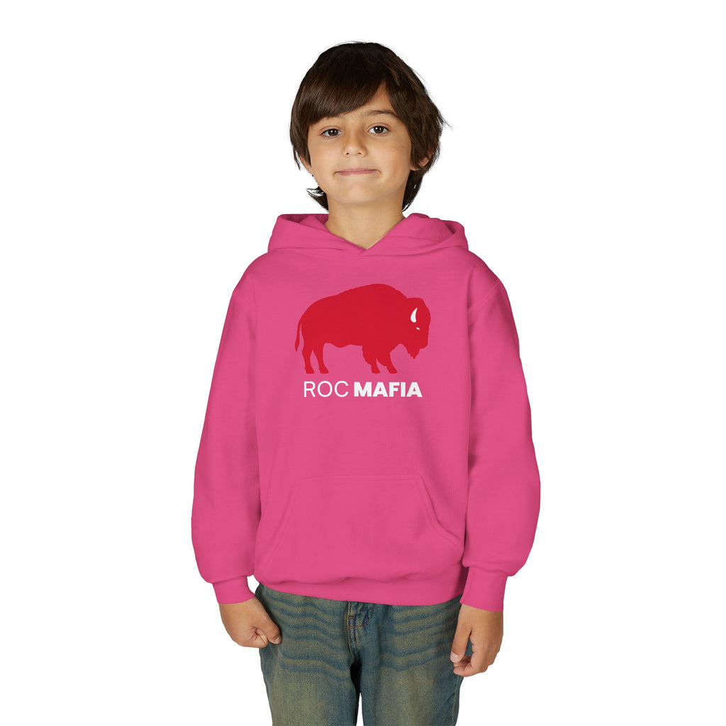 ROC MAFIA Youth Hoodie — Rochester/Buffalo Kids Spirit Sweatshirt