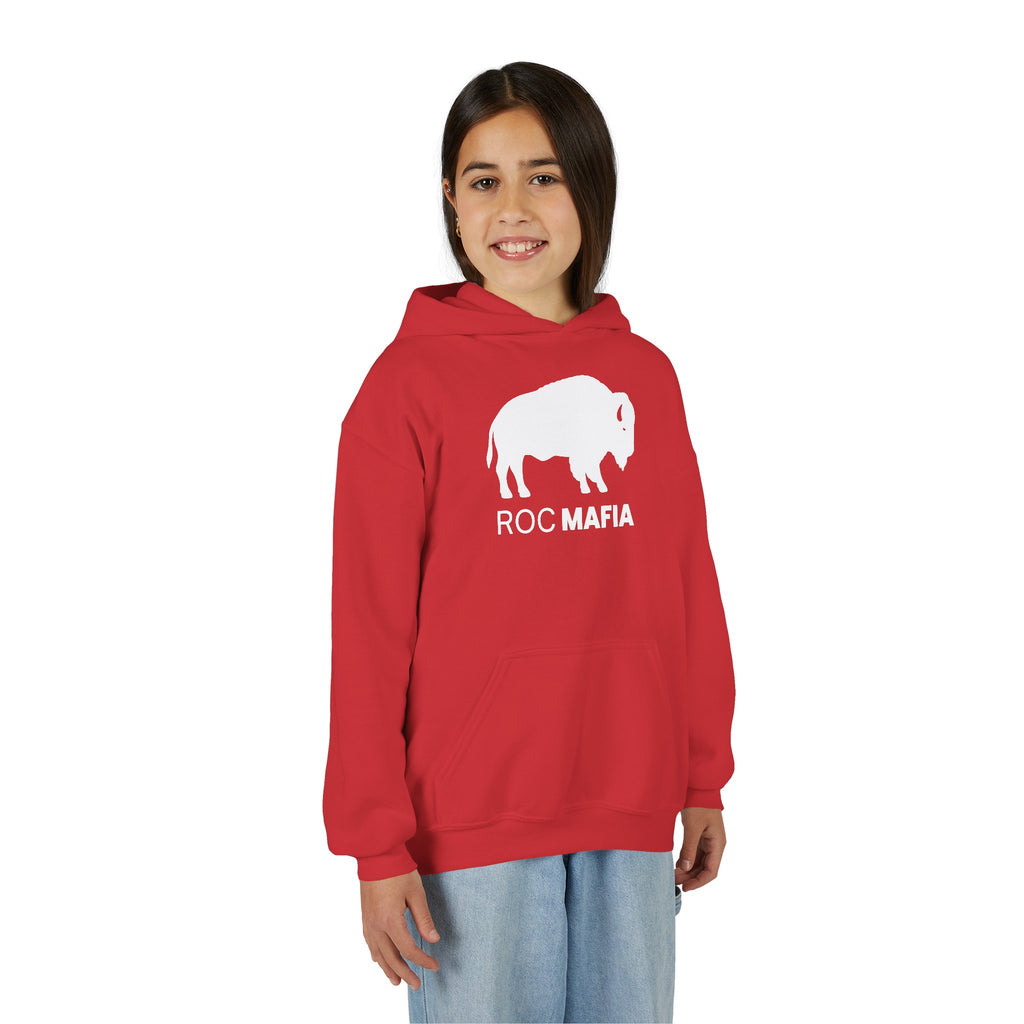 ROC MAFIA Youth Hoodie — Rochester/Buffalo Kids Spirit Sweatshirt