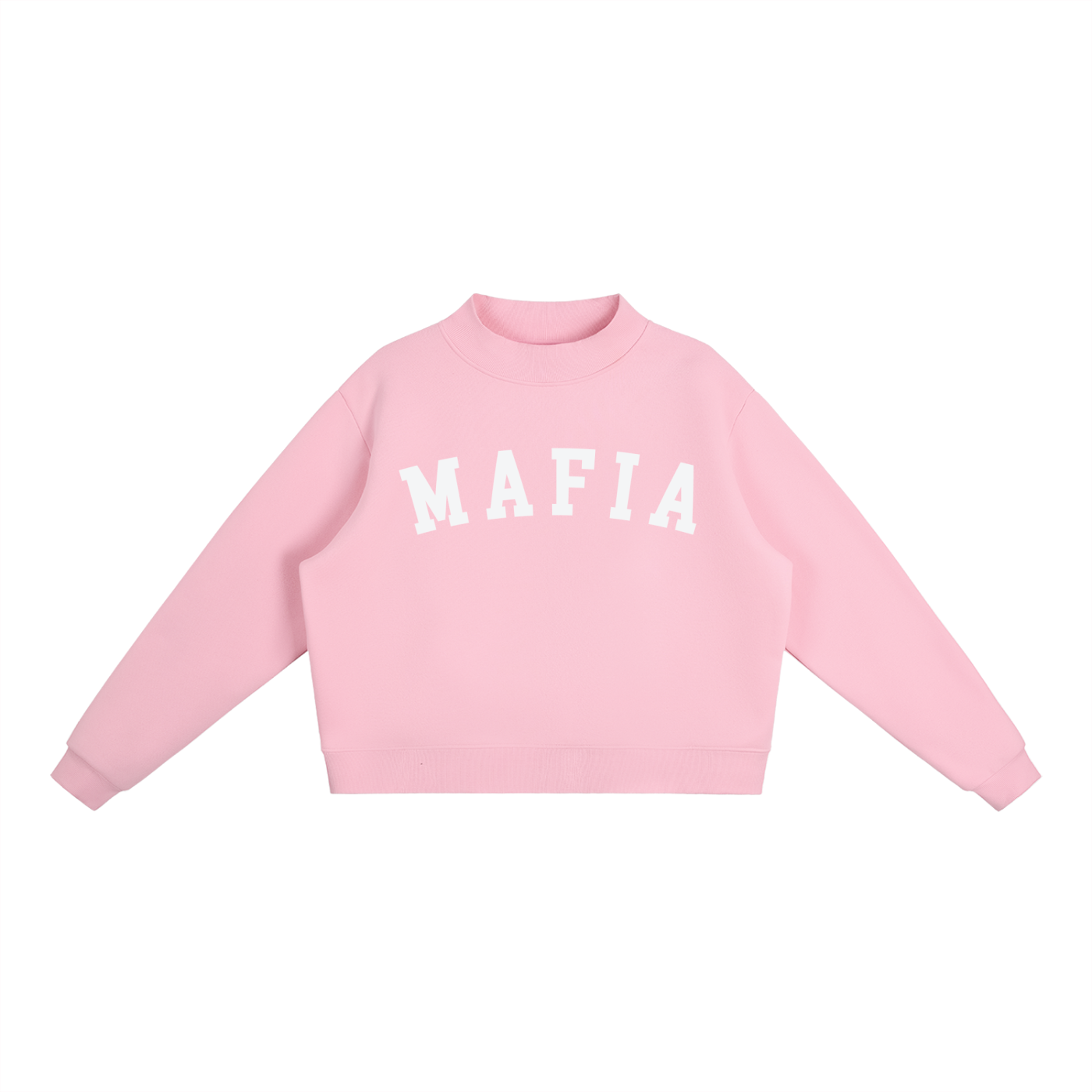 MAFIA by ROC MAFIA -Mock-Neck Crew Sweatshirt