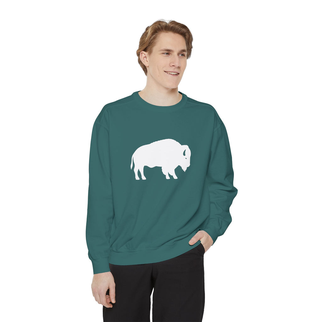 White Buffalo ROC Mafia Crewneck Sweatshirt — Comfort Colors Garment-Dyed