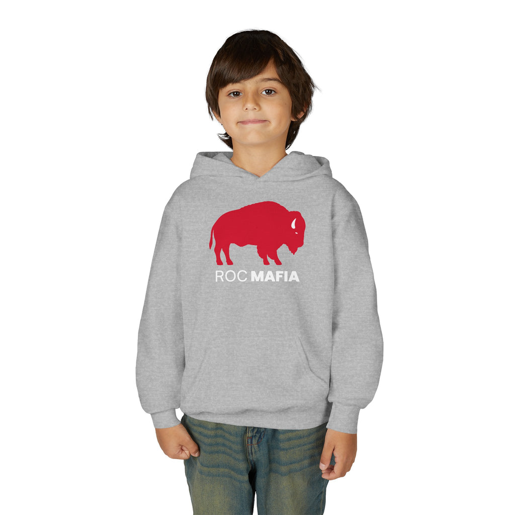 ROC MAFIA Youth Hoodie — Rochester/Buffalo Kids Spirit Sweatshirt