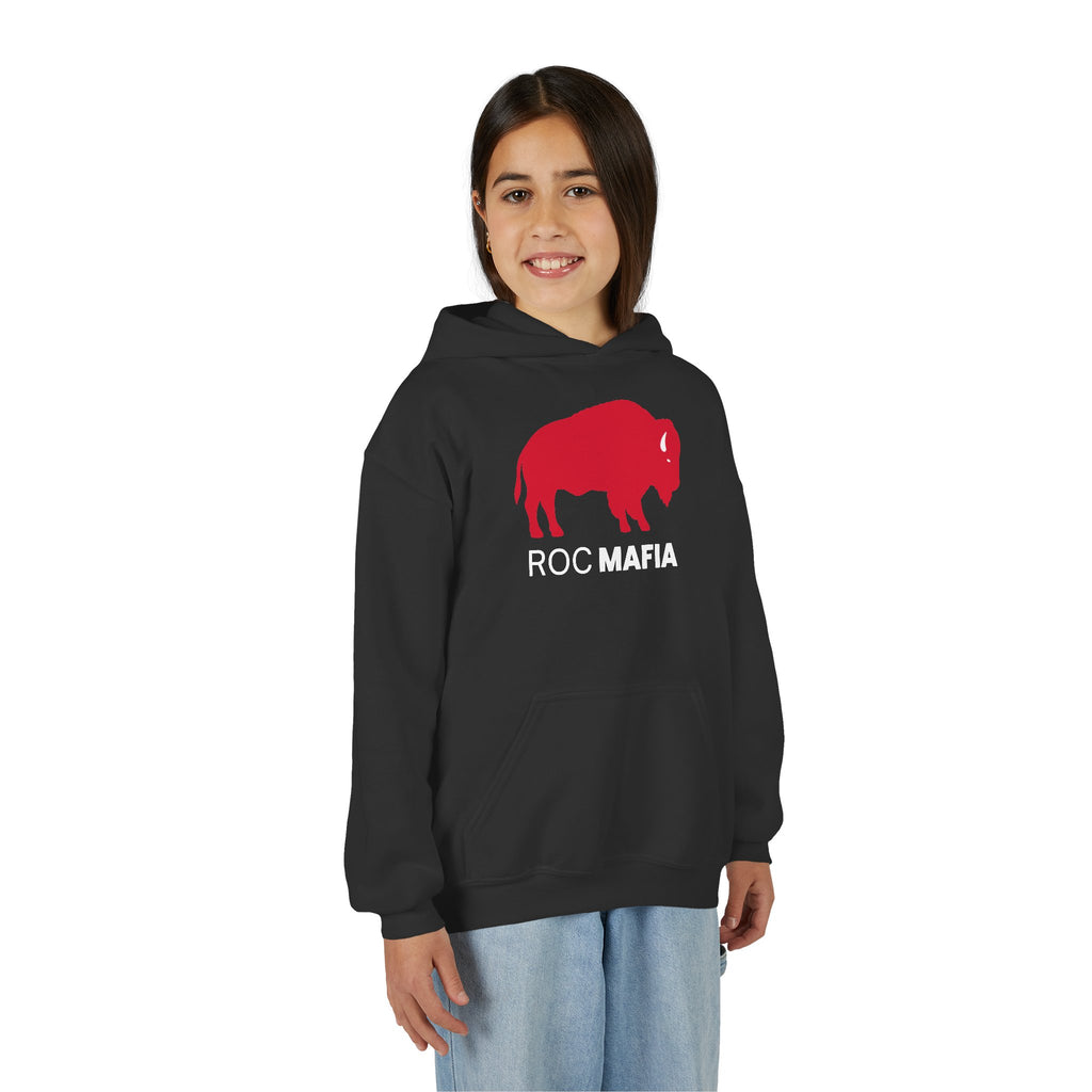 ROC MAFIA Youth Hoodie — Rochester/Buffalo Kids Spirit Sweatshirt