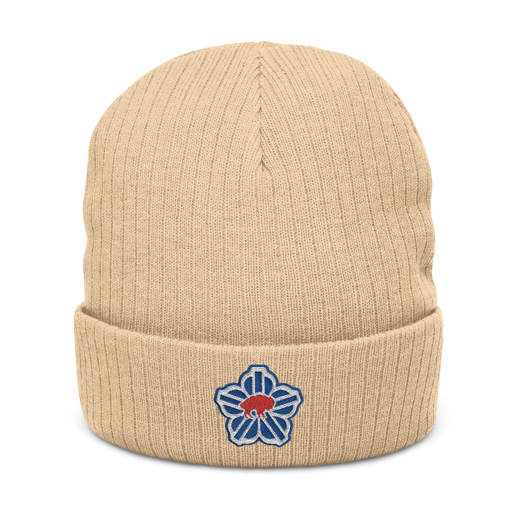 Embroidered ROC BUFFALO Beanie