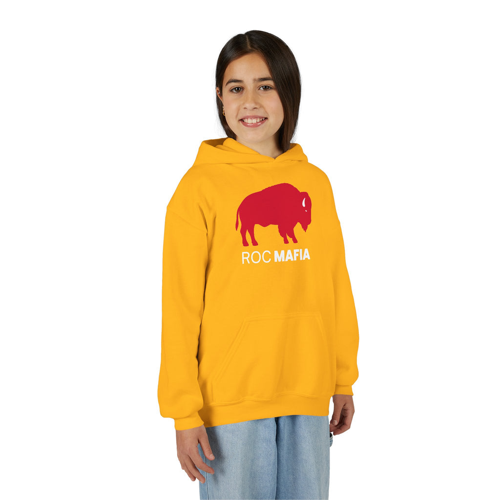 ROC MAFIA Youth Hoodie — Rochester/Buffalo Kids Spirit Sweatshirt