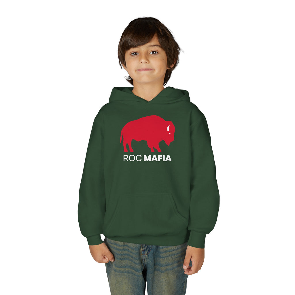 ROC MAFIA Youth Hoodie — Rochester/Buffalo Kids Spirit Sweatshirt