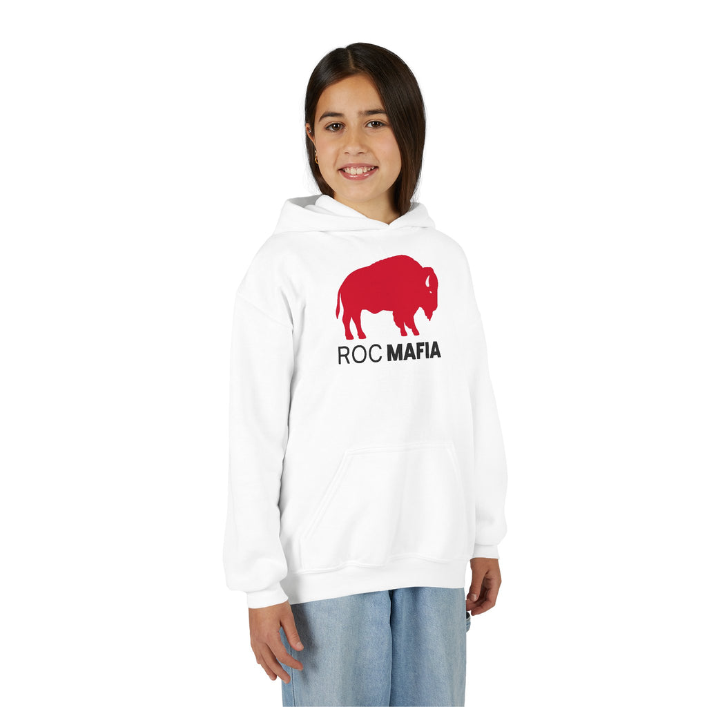 ROC MAFIA Youth Hoodie — Rochester/Buffalo Kids Spirit Sweatshirt