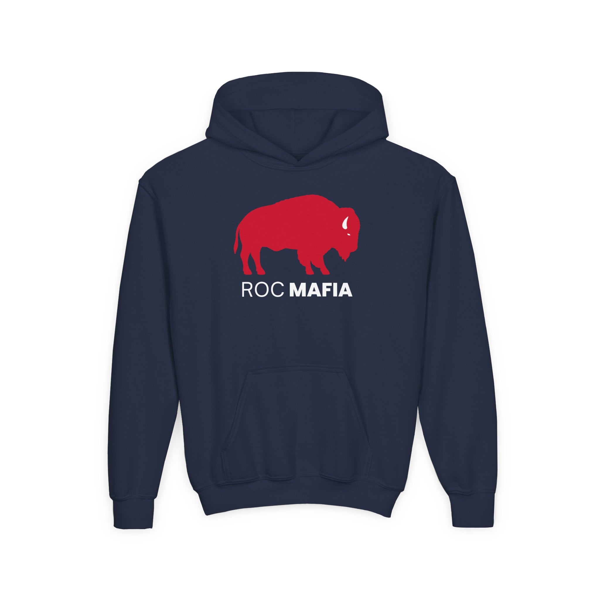 ROC MAFIA Youth Hoodie — Rochester/Buffalo Kids Spirit Sweatshirt