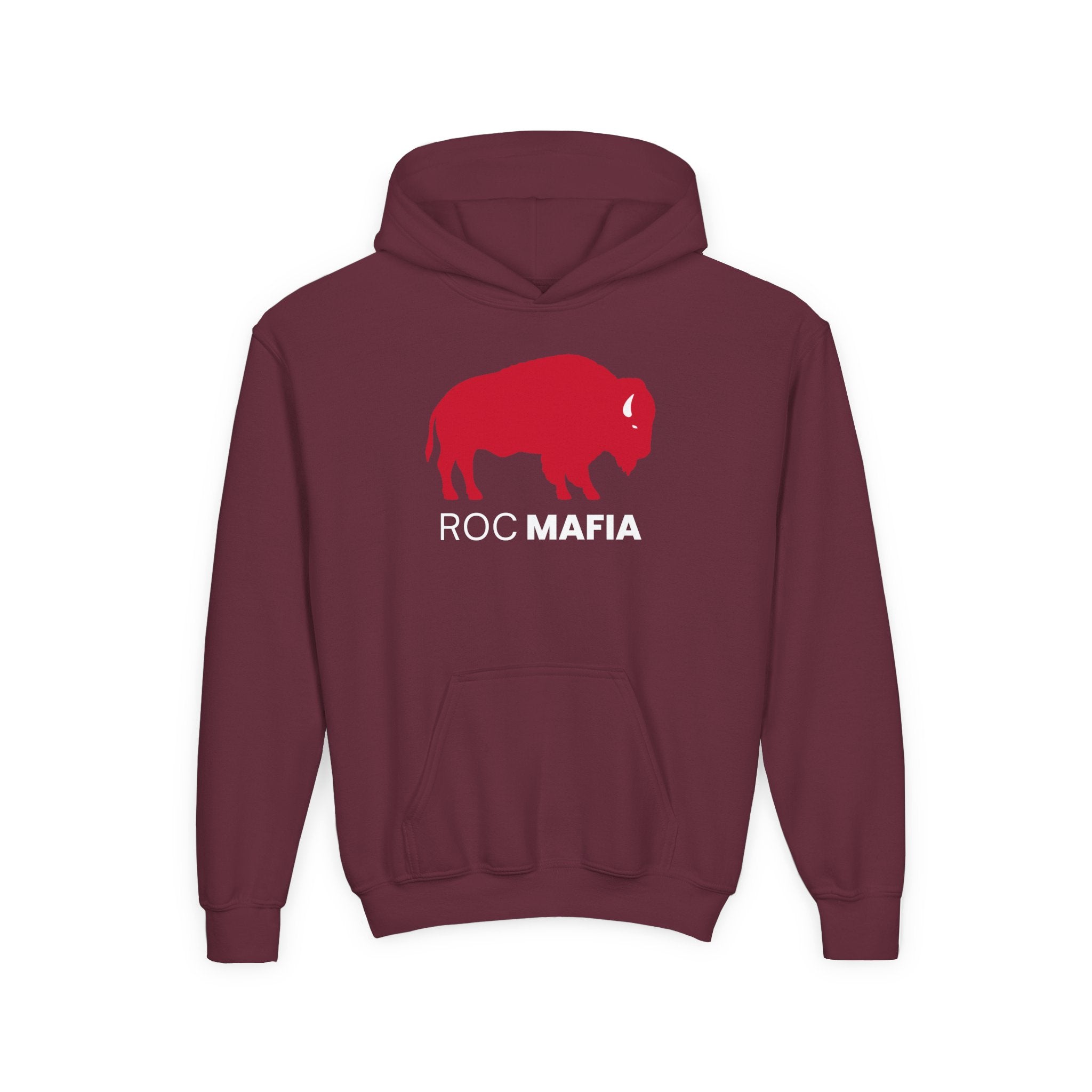 ROC MAFIA Youth Hoodie — Rochester/Buffalo Kids Spirit Sweatshirt