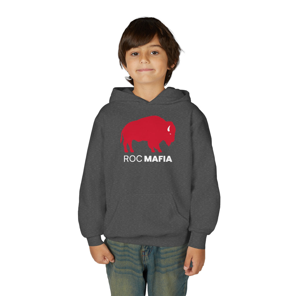 ROC MAFIA Youth Hoodie — Rochester/Buffalo Kids Spirit Sweatshirt