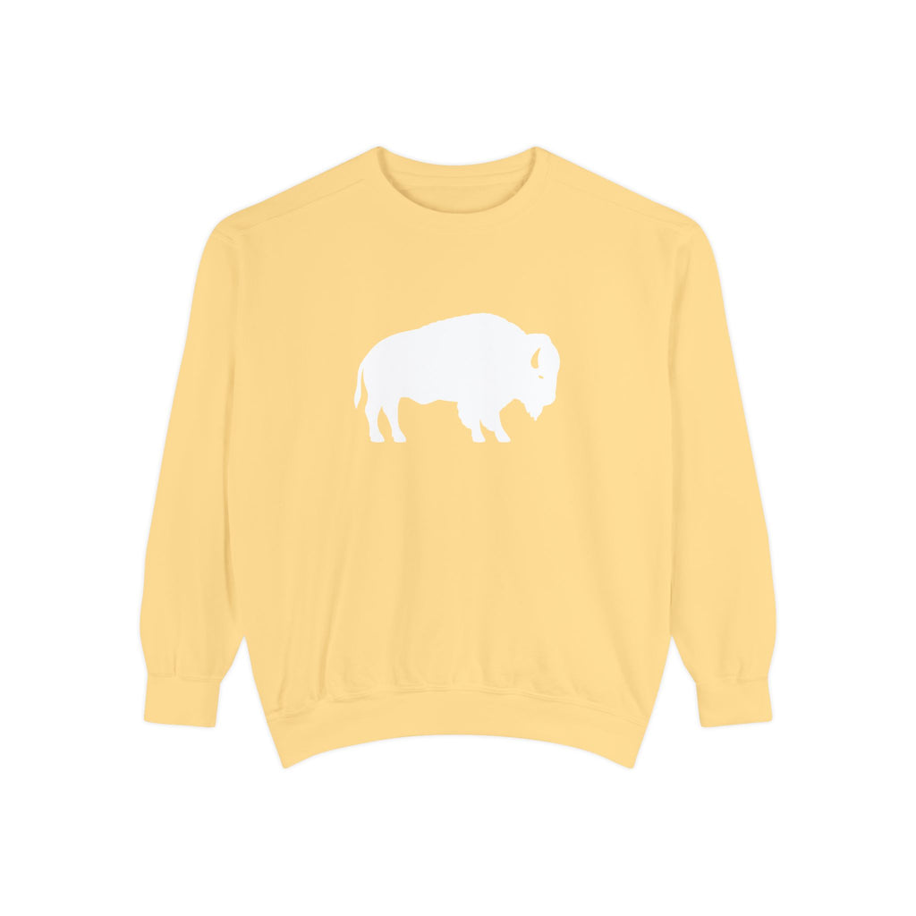 White Buffalo ROC Mafia Crewneck Sweatshirt — Comfort Colors Garment-Dyed