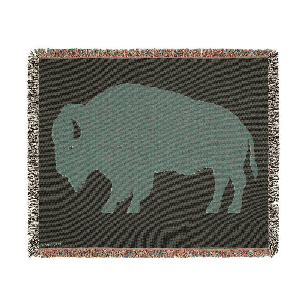 Buffalo - Rustic Bison Throw for Cabin, Living Room, and Outdoors