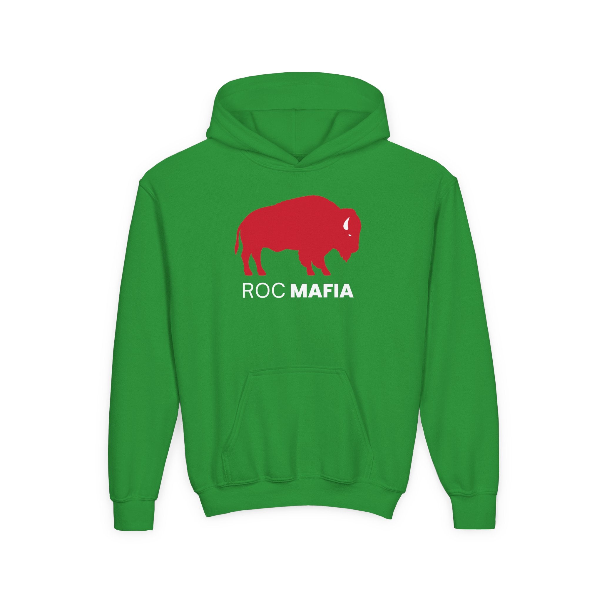 ROC MAFIA Youth Hoodie — Rochester/Buffalo Kids Spirit Sweatshirt