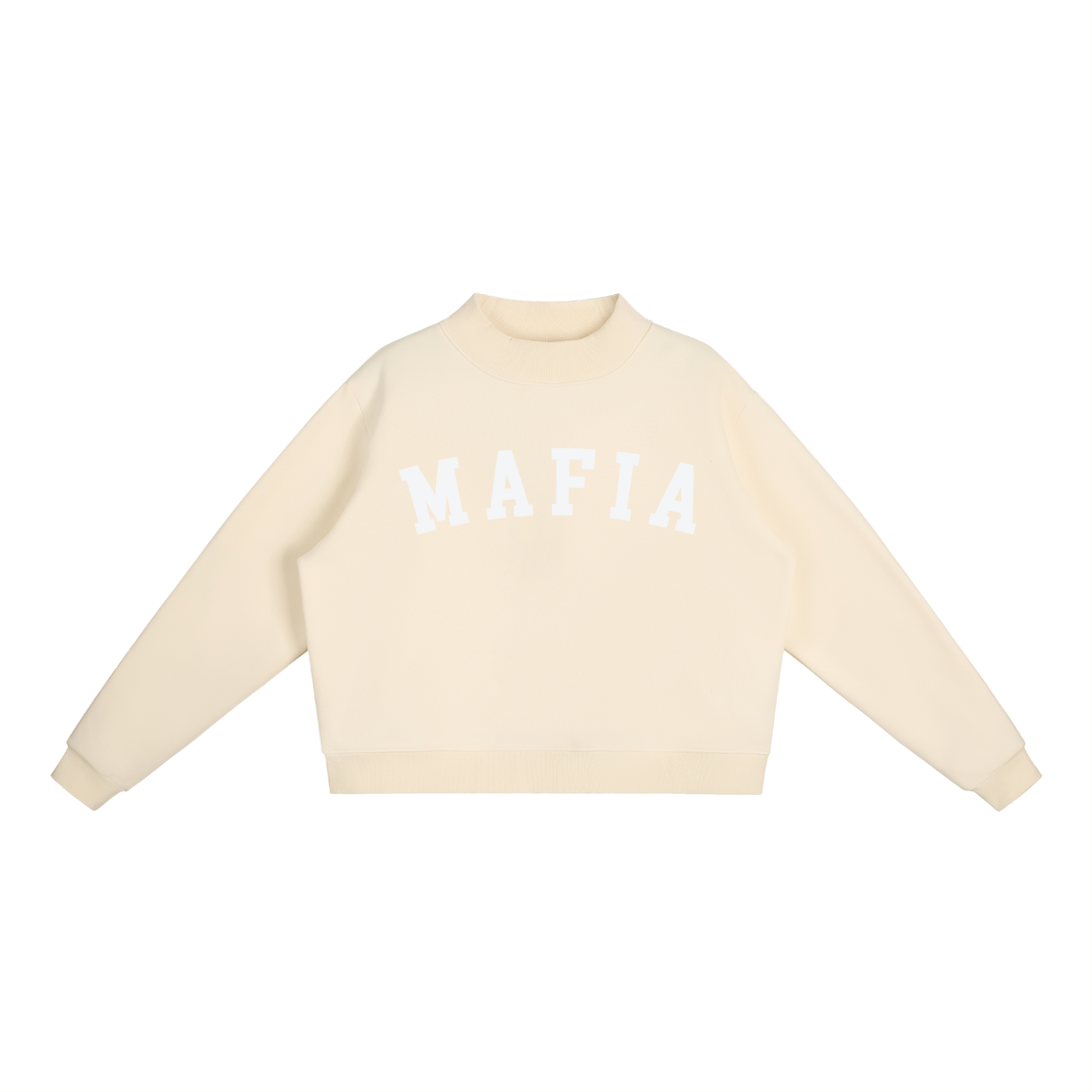 MAFIA by ROC MAFIA -Mock-Neck Crew Sweatshirt