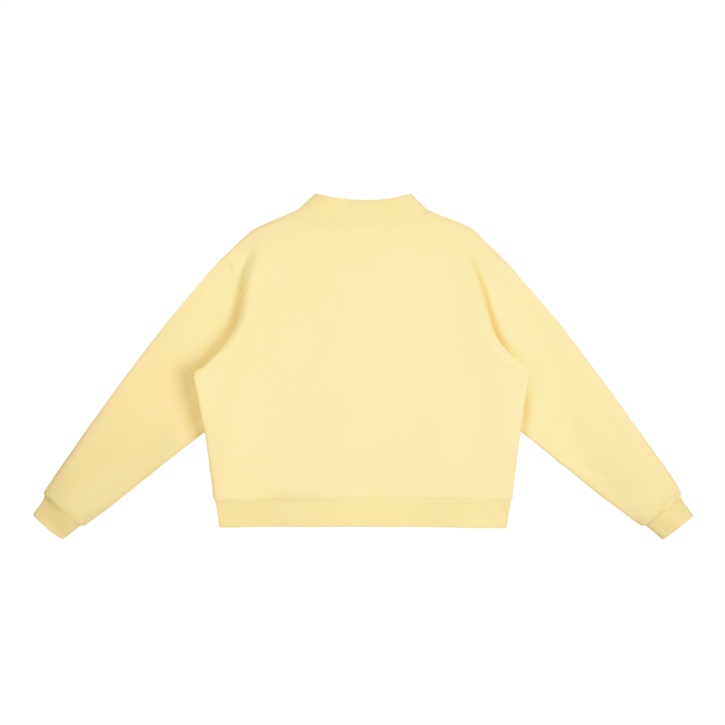 Buffalo Mock-Neck Crew Sweatshirt by ROC MAFIA