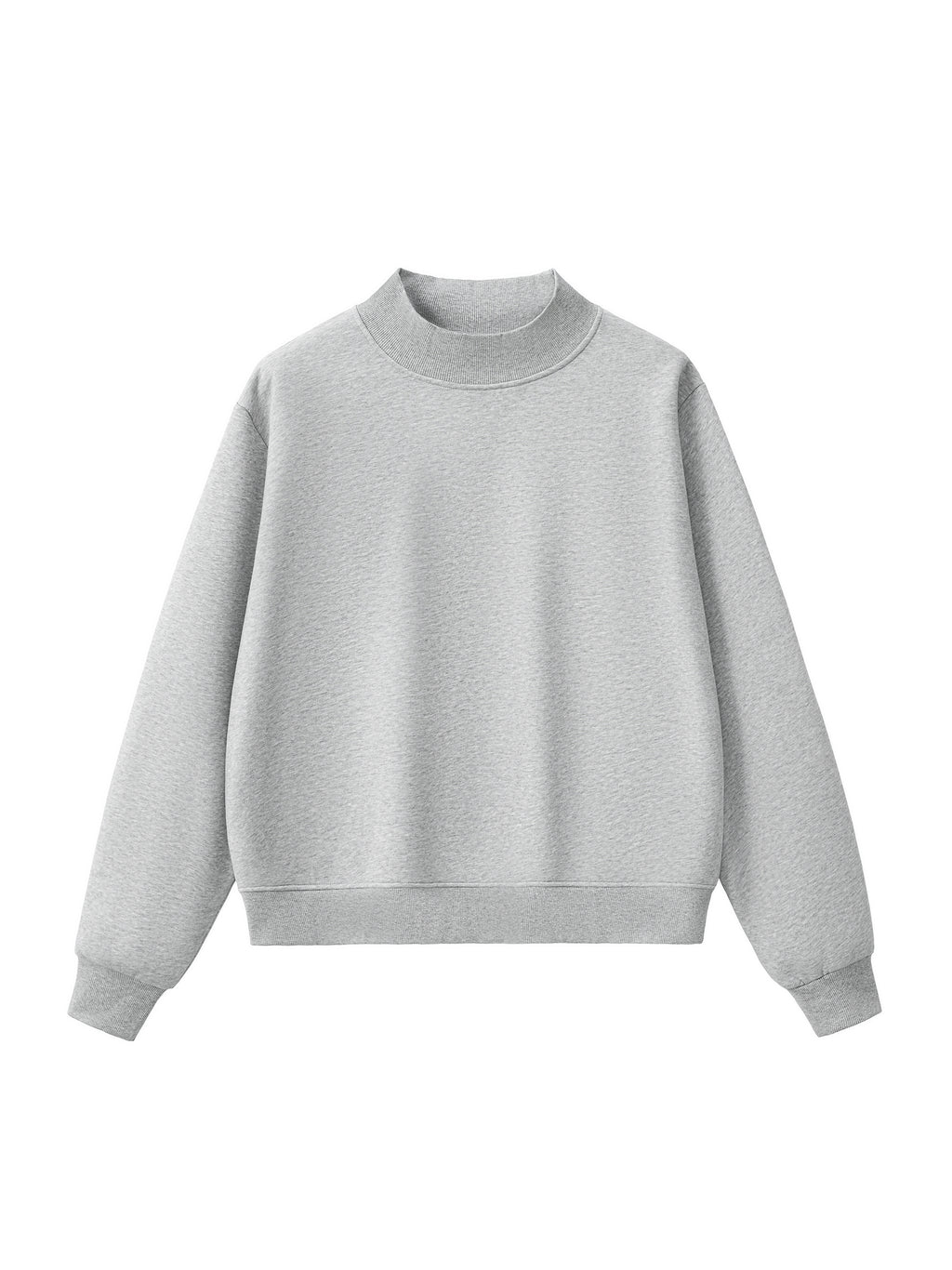 Buffalo Mock-Neck Crew Sweatshirt by ROC MAFIA