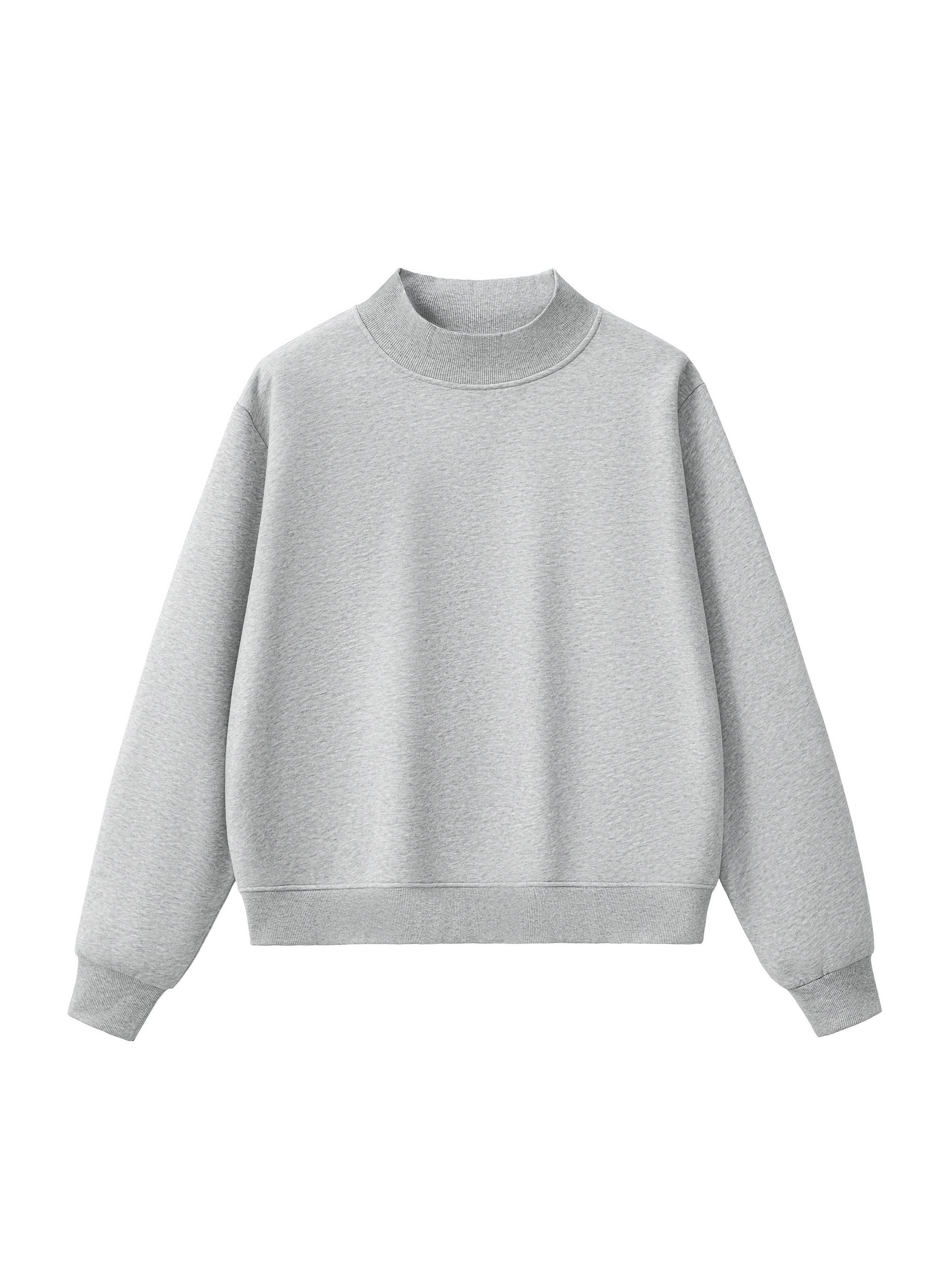 Buffalo Mock-Neck Crew Sweatshirt by ROC MAFIA