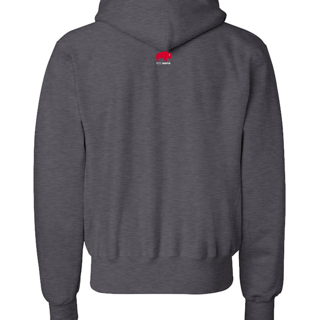 CHARCOAL HEATHER - BACK